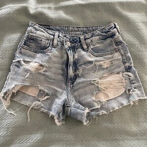 American Eagle Outfitters Distressed Denim Shorts